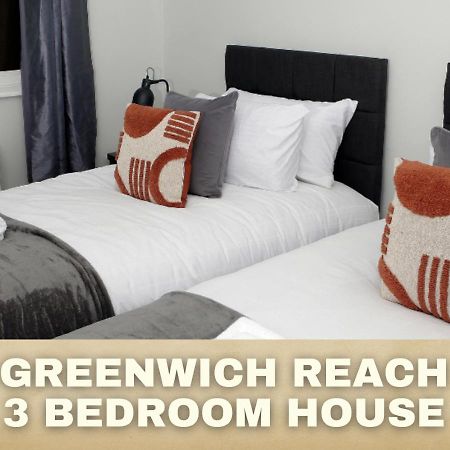 3-Bed House With Parking Near London O2 Daire Dış mekan fotoğraf